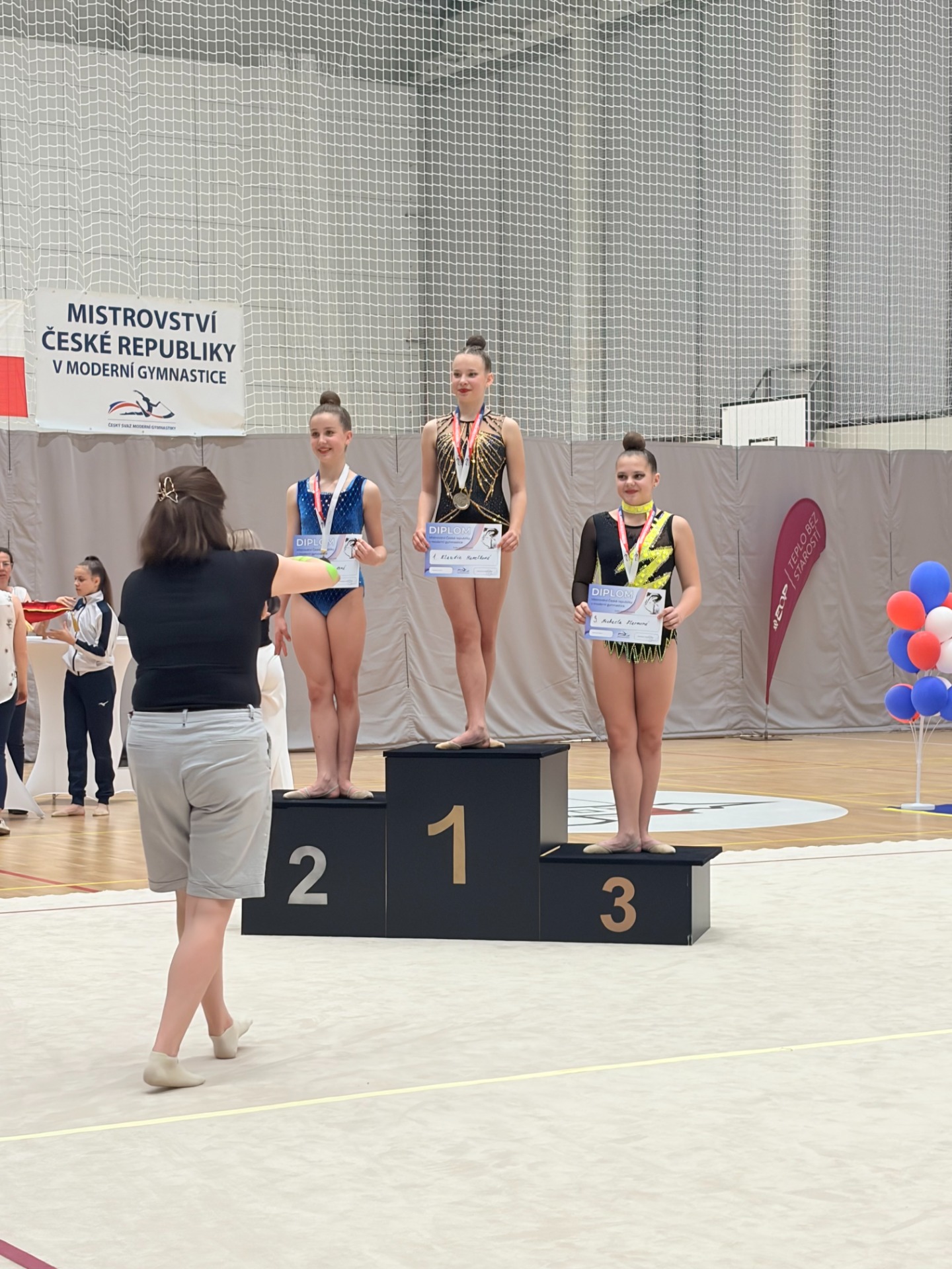 Klaudie Havelková - Naděje starší B,  kužele 1. místo 